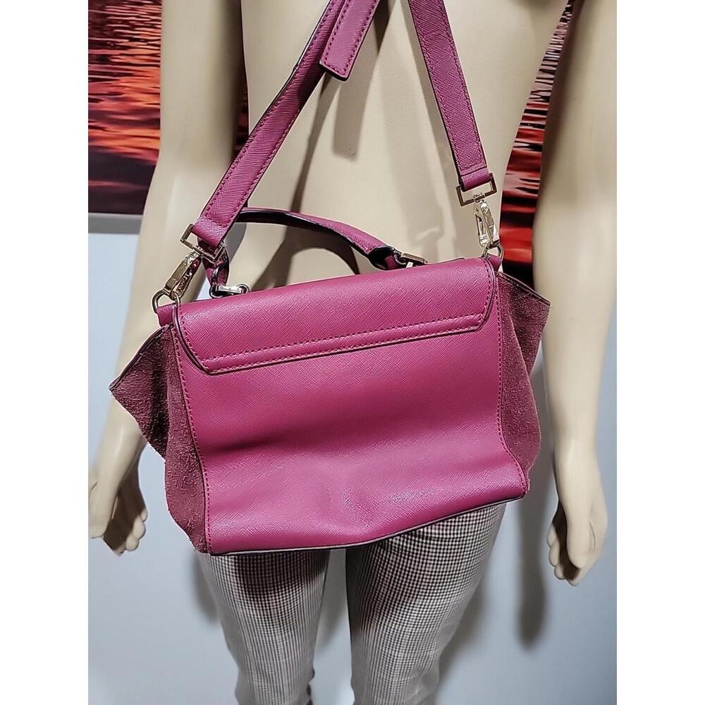 Kate Spade, Laurel Wesley Place CrossBody Shoulder Top Handle Bag burgundy #CB3 - Picture 5 of 15